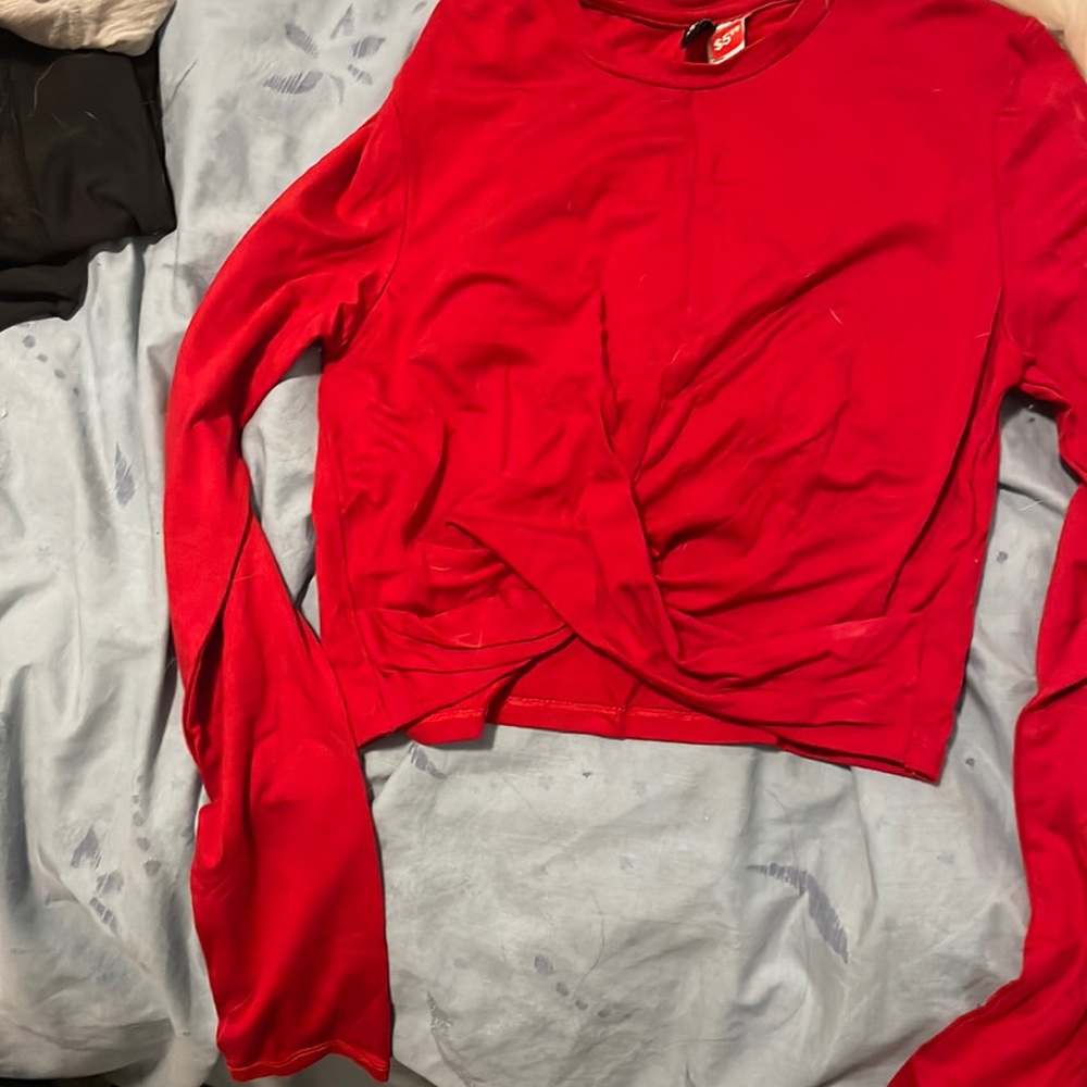Never worn red shirt